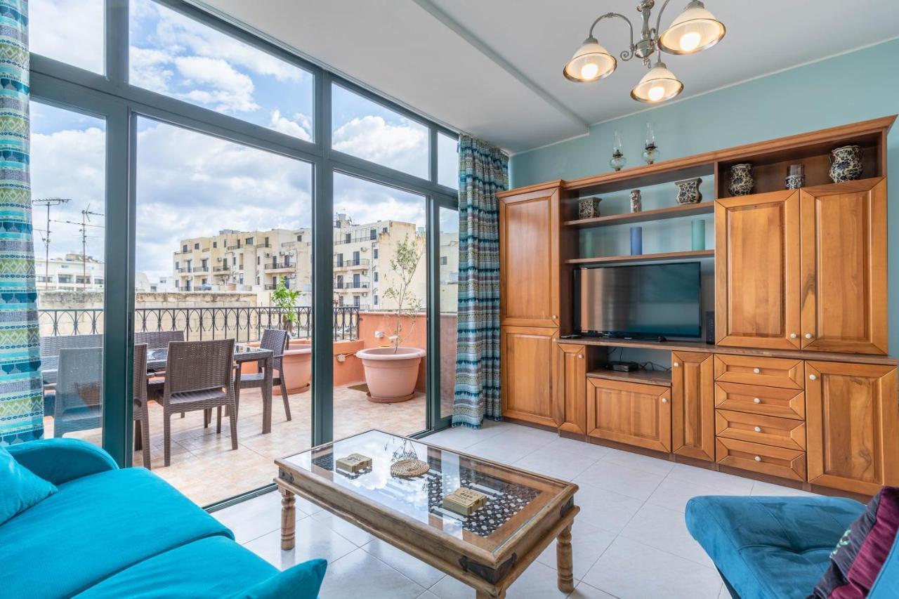 Fantastic 3 Bedroom Duplex Penthouse With Terrace スリーマ エクステリア 写真